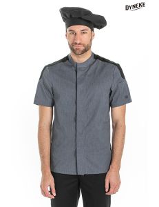 Chaquetilla hombre denim gris