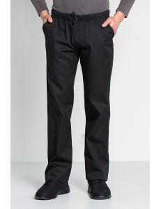 Pantalón microfibra negro