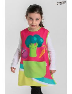 Bata infantil s/mangas verduras