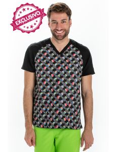 Pijama microfibra estampado motero EXCLUSIVO