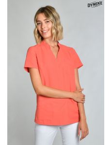 Casaca sanidad cuello mao coral