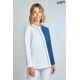 Chaqueta mujer mcfb m/l asimetrica azul