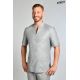 Casaca cbro con cuello mao gris